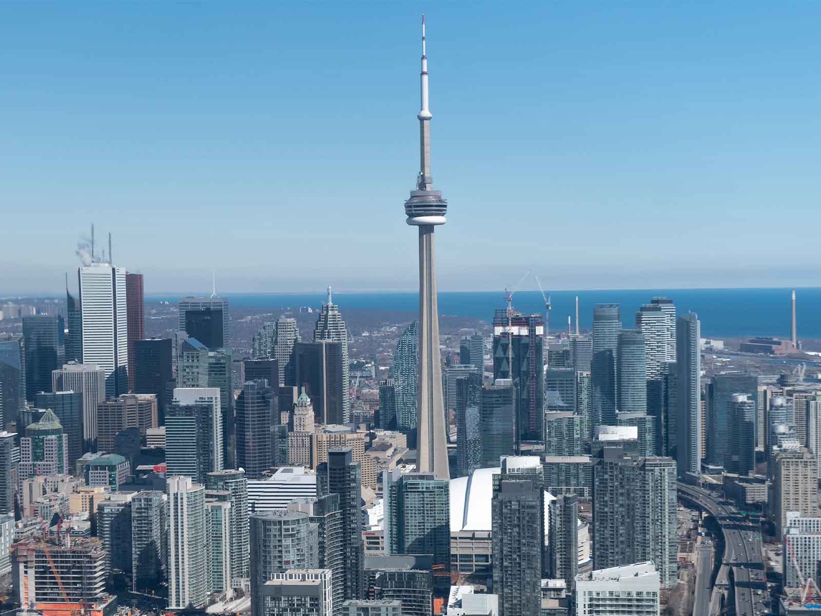 Family arriving in Toronto on a Super Visa